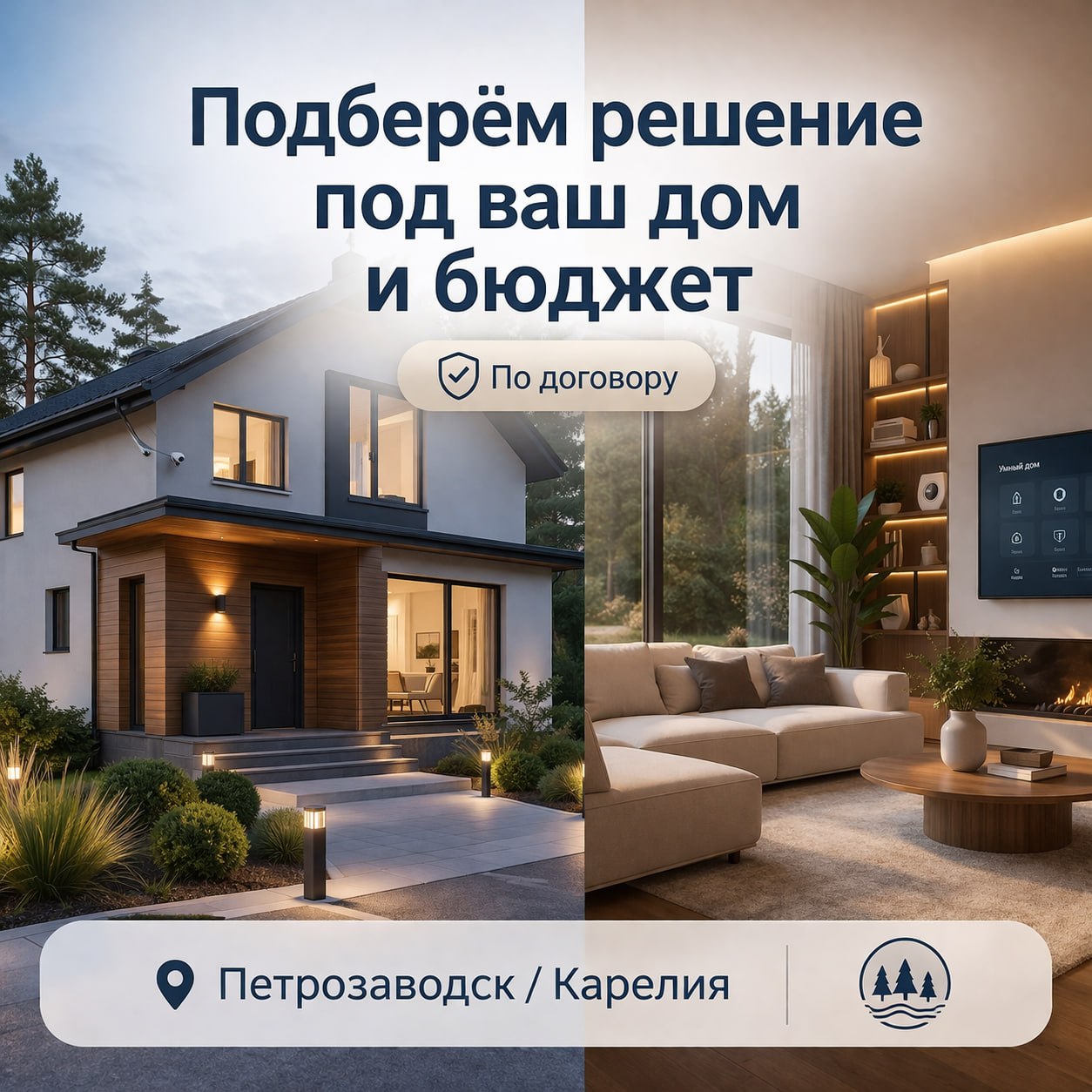 Частный дом, умный дом